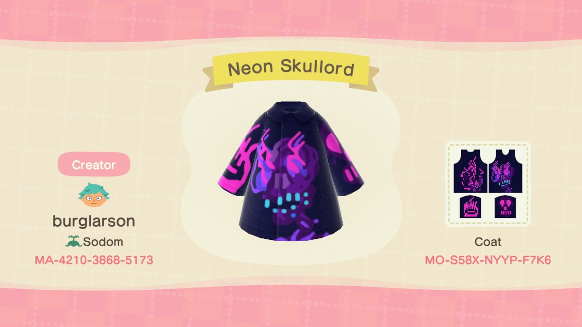 SCRAP_PRUNCESS's tweet photo. I made a flaming skeleton king  #AnimalCrossing #ACNH #NintendoSwitch https://t.co/G76CwFS9hC
