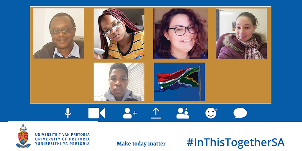 UPTuks's tweet photo. MUTUAL SUPPORT: Since March, UP has launched a number of programmes to help students during the pandemic. But our students are also living THE UP WAY & have raised over R300,000 to help their peers who need support. Read more: #InThisTogetherSA #UPCares https://t.co/ywQno8CieA