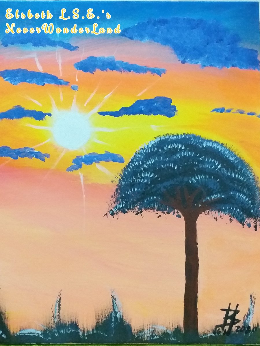 ElsbethLSE's tweet image. #Day91ofCovid19Lockdown 

A closer look at my Morning, Noon &amp;amp; Night painting series... 

#LockdownGoals #ReadWriteCreate #NotAnArtist #FeelingArtist #PaintingHobby #ArtTherapy #ArtsAndCrafts #AcrylicOnCanvas #AcrylicPainting