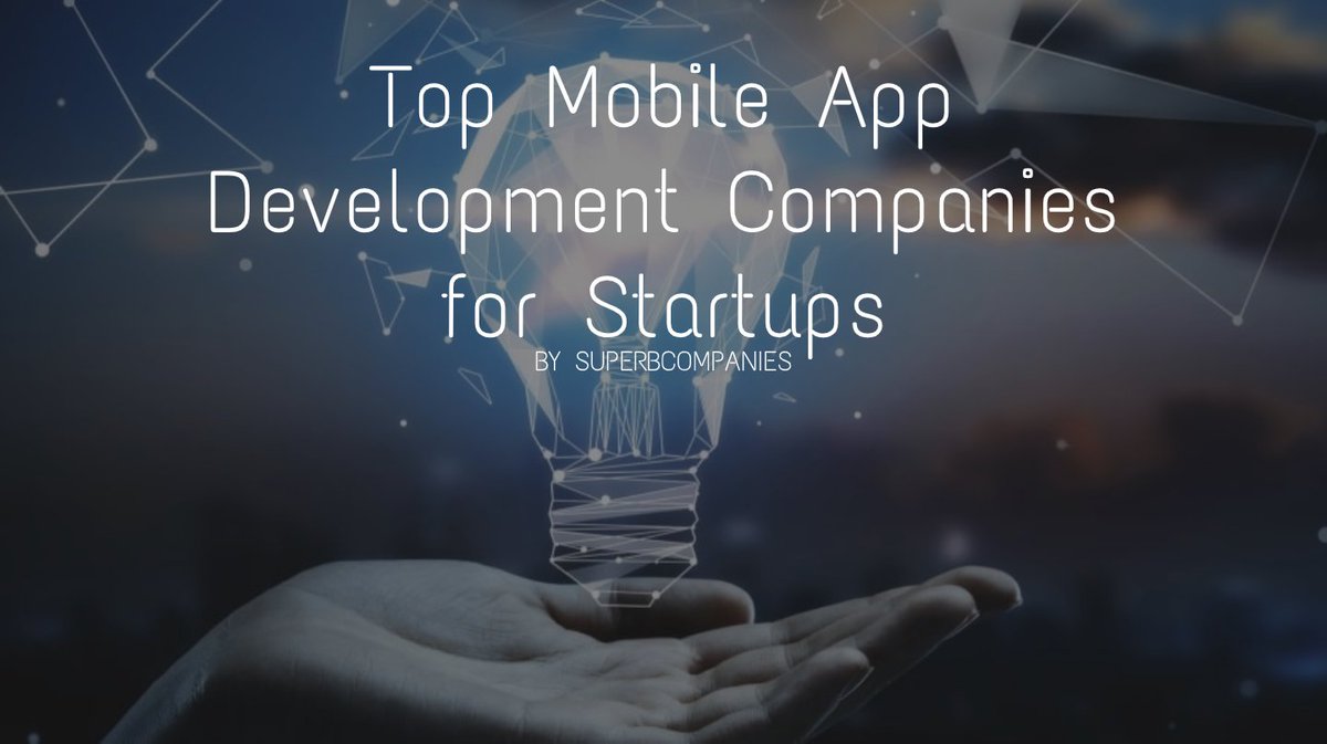 superbcompanies's tweet image. We've created a list of top mobile app development agencies for startups for 2020. But first, let's look at the TOP 10:
@MojoTech
@Fueled 
@Mindinventory
@konstantinfo
@Appinventiv 
@appschopper
@velvetech
@DesignliCo
@TheAPPSolutions
@DistilleryTech
superbcompanies.com/categories/mob…