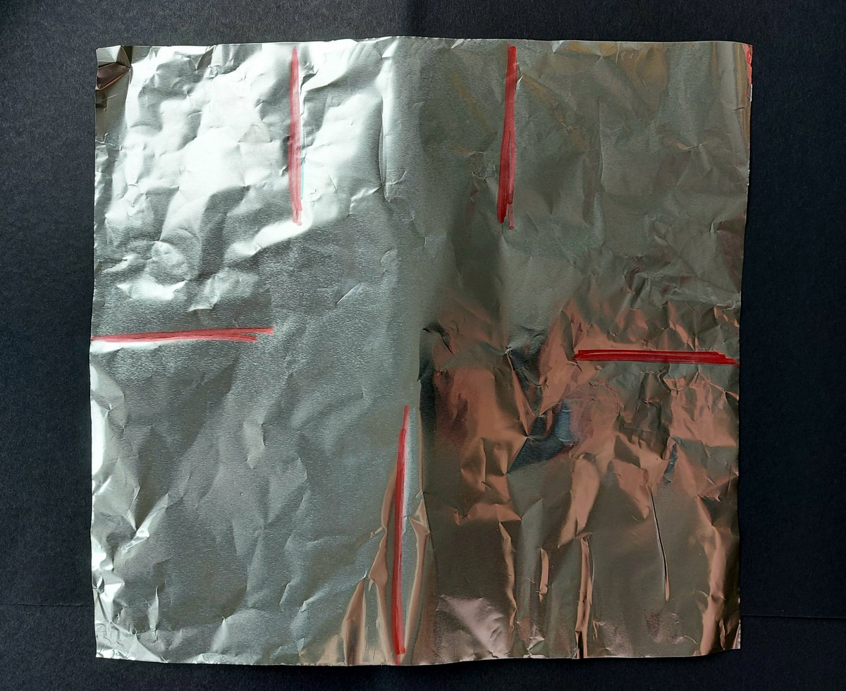MrsPiperKPS's tweet photo. This week's art challenge is to create tinfoil sculptures.
💛
Follow the pictures, cut 5 short lines, scrunch and model to form a figure. What shape can your figure make? I'm waving hello!
💛
I'd love to see them, please share by Friday. More info on blog. @KnightsridgePr1 #art https://t.co/6jl3Vsj947
