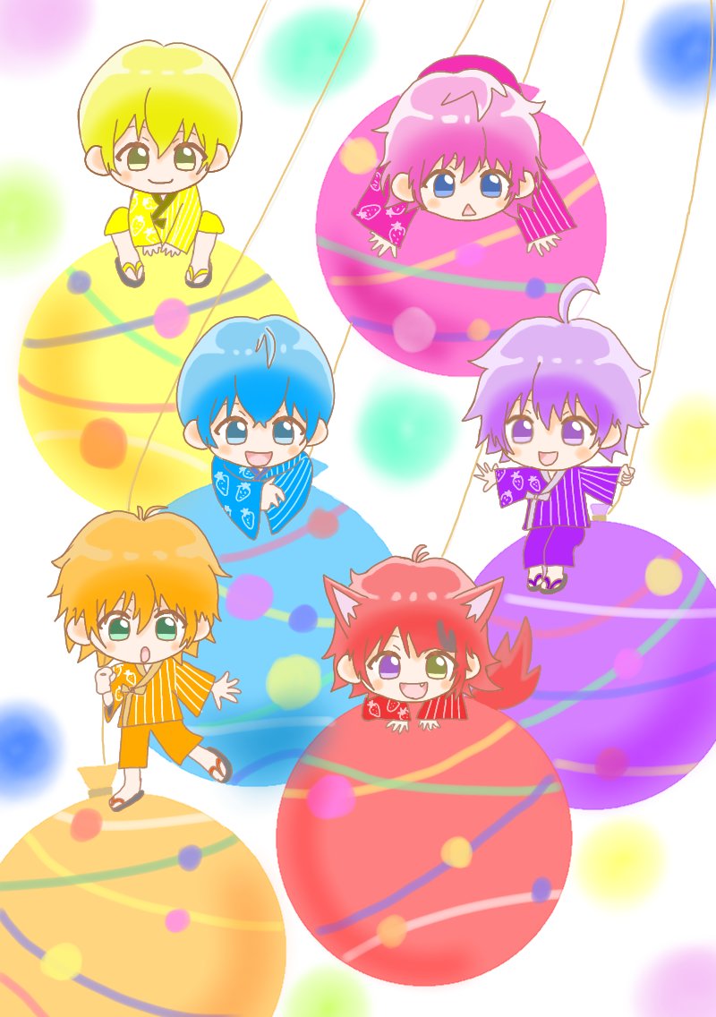 Twitter 上的 こもたん すとぷり浴衣イラストは可愛いですね 夏らしくて 描きたくなりました W 今日はころんくんとるぅとくん さとみくんと莉犬くんのゲームもあるみたいで楽しみです なーくんとジェルくんも待ってます すとぷりぎゃらりー すと