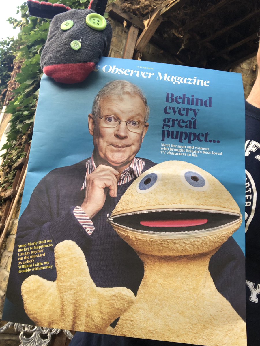 Smithyshere's tweet image. A big hand to all those #puppeteers great and small. Good to see @ObsMagazine celebrate these unsung heroes @Punchand 🌈@annalouisegold #PaulSmith #DaveChapman #ChristinaBrown @UKpuppetguild @norwich_puppet @ClementineDoll1 @MarkEsaias 👏