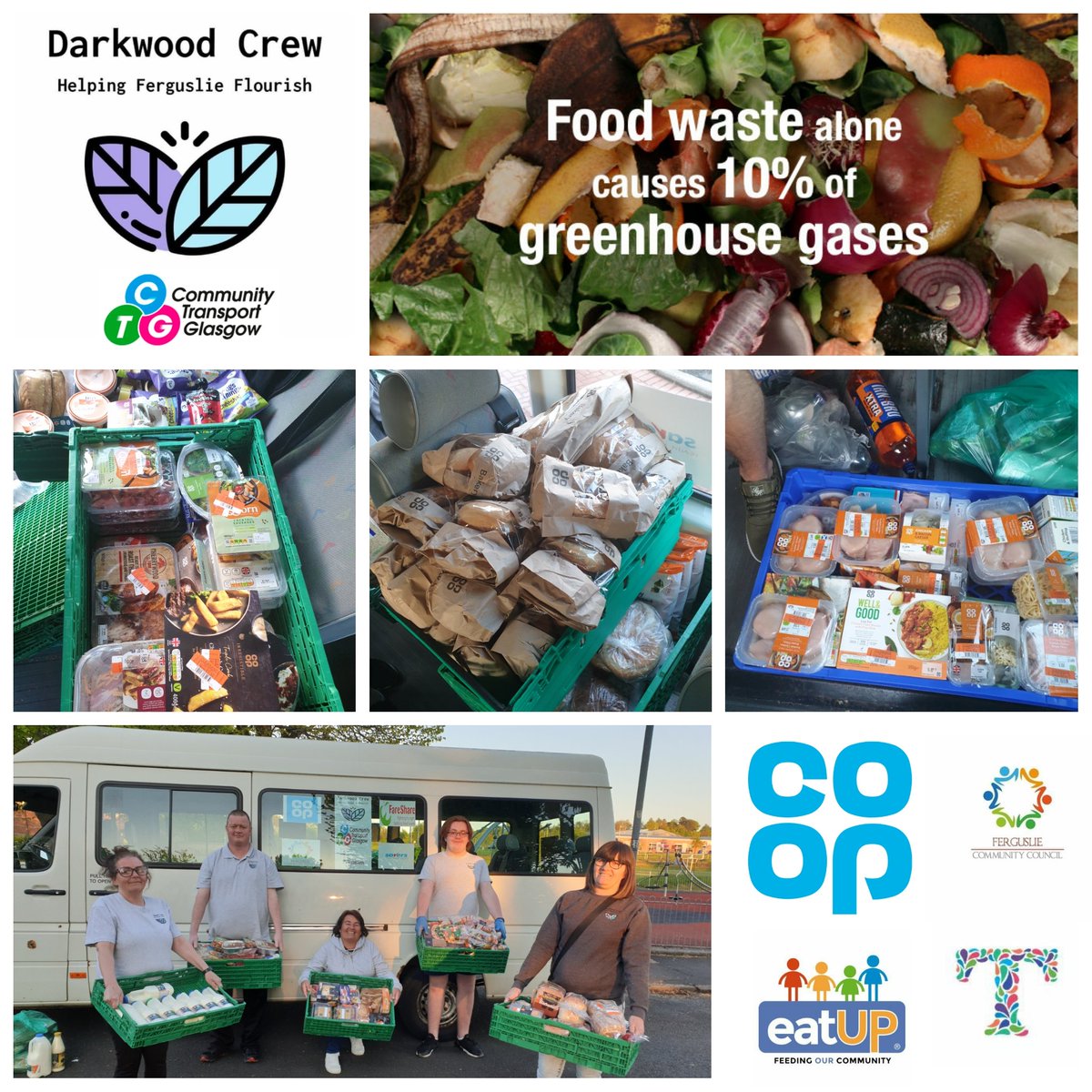 Our commitment to our #LocalEnviromment has allowed us to address #FoodInsecurity locally & contribute positively to the global #ClimateChangeChallenge. So far we've saved 2.65 tonnes of surplus food from going to #Landfill #GreenFerguslie #SustainableCommunity #JoiningUpTheDots