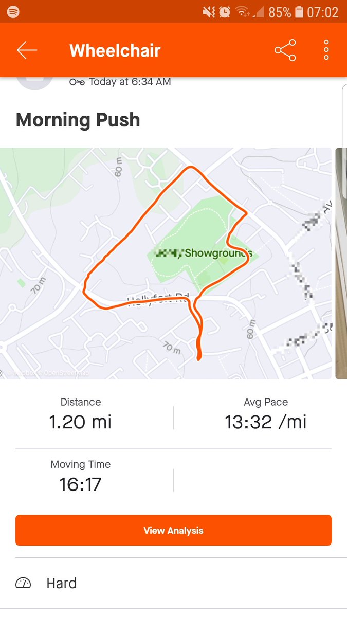 QuirkyRollsOn's tweet image. First morning push - took 20 mins and I only did 1.2 miles but damn it feels good!! 

Everyone has gotta start somewhere right??

#QuirkyRollsOn #MorningPush
