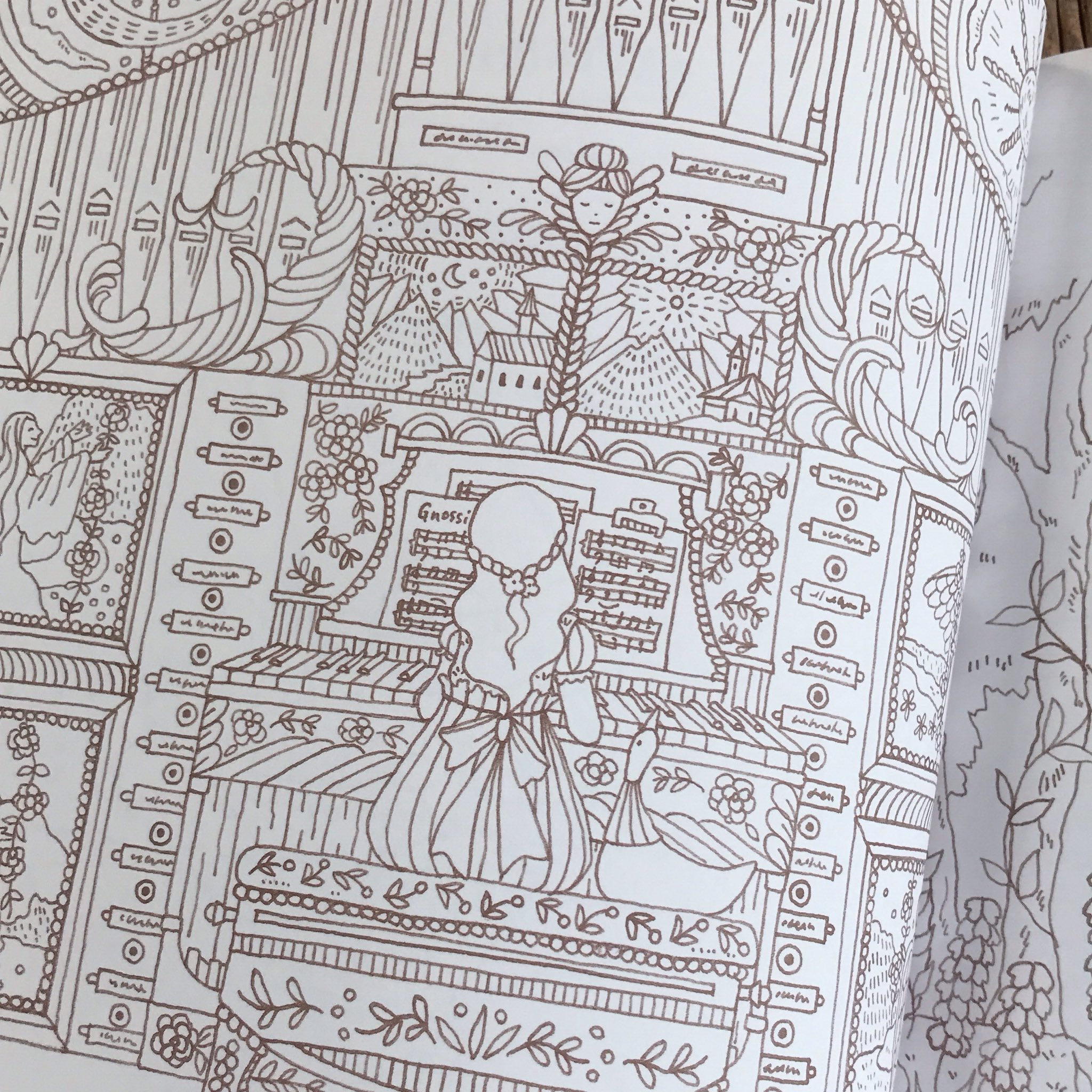 Eriy イラストレーター On Twitter 重版出来 Romantic Country2が重版になりました Cocotに住んでいる 妖精や 魔法使いたちの暮らしもたくさん描きました シリーズの中で一番細かい塗り絵になっています