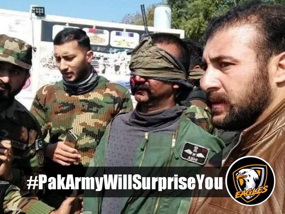 Once A Legend Had Said ❣ 

You will never be able to surprise us
We have not been surprised 
We were ready 
We respond 
We denied 
We will retain the escalation

Guess Who Was That Legend ? 

#PakArmyWillSurpriseYou