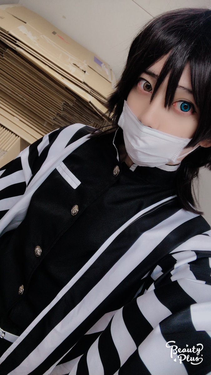 cosplaystaff312's tweet photo. #うめだらけ本日のコスプレスタッフ

本日のーー！スタッフはー！

ソーーーラーーーー！！！！

初出しの伊黒さんで働いてるよー！！！

1人寂しいね。 https://t.co/oOnjksgwWV