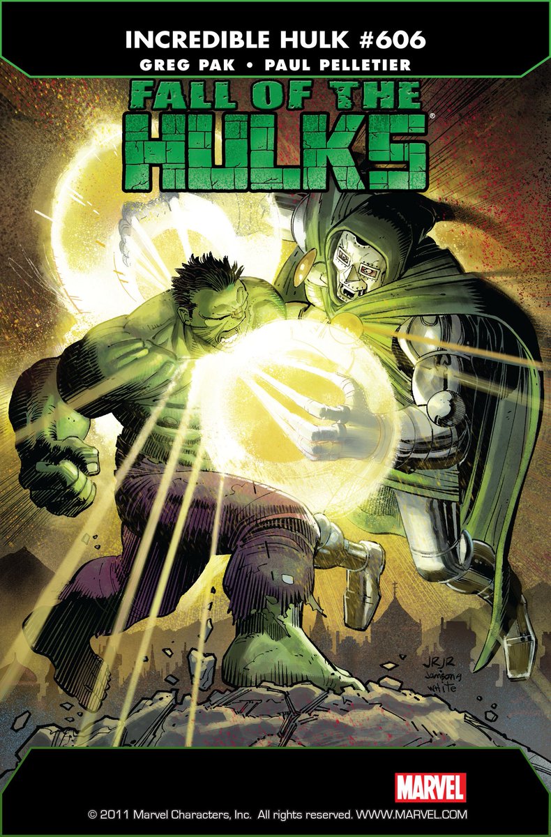 STill deep in background reading, and this is trash, but ... somehow ... I don’t know, I’ve bought worse comics ... did they really manage to sell this many Hulk books regularly!?!