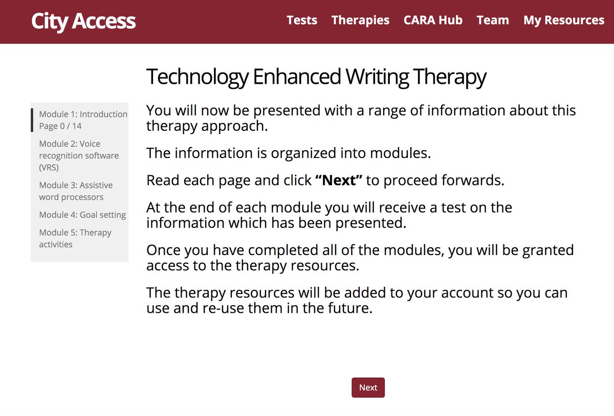 _CityAccess's tweet image. 📣New on cityaccess.org

Technology Enhanced Writing Therapy

Developed at the @Communi_CATE clinic in @CityLCS the package includes an online training module and a downloadable therapy manual

#digitalexclusion #digitaldivide #aphasia #JuneAphasiaAware #slpeeps #SLT2B