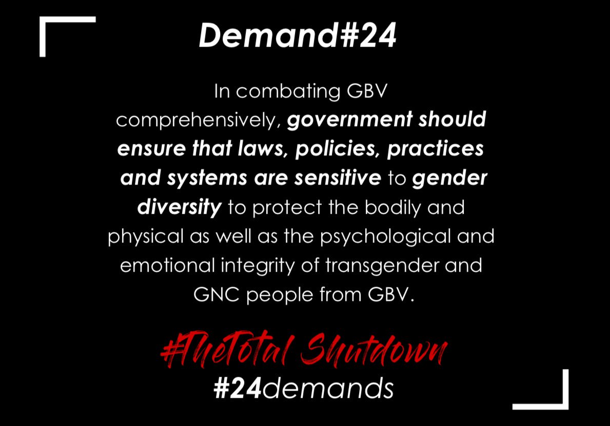 WeAreDoneTalki1's tweet image. #24Demands deadlines are 2 years overdue.

#WEAREDONETALKING