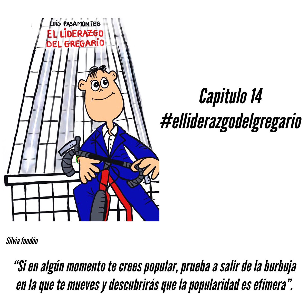 Profesiones como el deporte profesional, en ocasiones, pueden jugar malas pasadas. Movernos en un círculo en el que todos nos conocen pude hacernos creer que TODO el mundo sabe quienes somos, nada más lejos de la realidad.

#capitulo14 #elliderazgodelgregario #libro