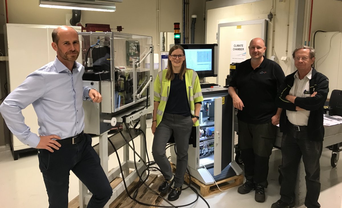 DVEL_AB's tweet photo. How do we at DVel work together with our customers? Sometimes developing a #automation #test #rig is a collaboration, like in this project run together with our customer Faiveley Transport Nordic AB. https://t.co/cWizW5PsuL https://t.co/ZKtJWYs2AK