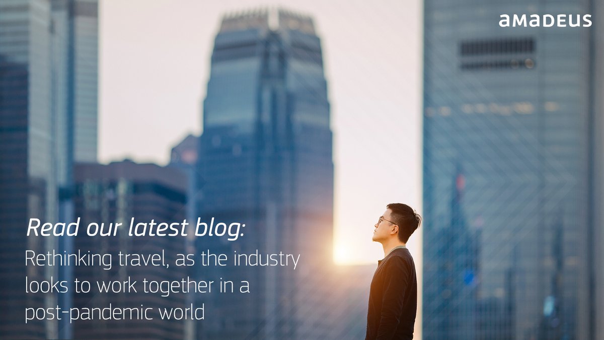 AmadeusITGroup's tweet photo. ICYMI: We're embarking on a new journey - collaborating with our customers, partners and the travel industry’s movers and shakers to rethink the future of travel. Check out this post for a flavor of what's to come… https://t.co/CkZbhcntYC #rethinktravel https://t.co/RWTd9Rz8Cr