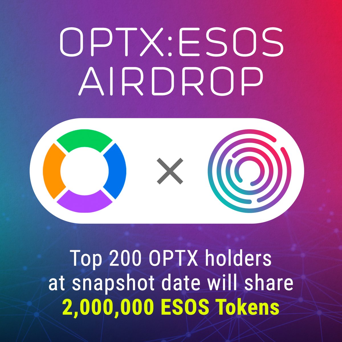 ExchangeOptimus's tweet image. $ESOS Will Be Listed On Optimus Exchange + 2,000,000 ESOS Airdrop To Top 200 $OPTX Holders!!
@esoproject 
#OptimusExchange

All the details here: optimus.exchange/esos-will-be-l…