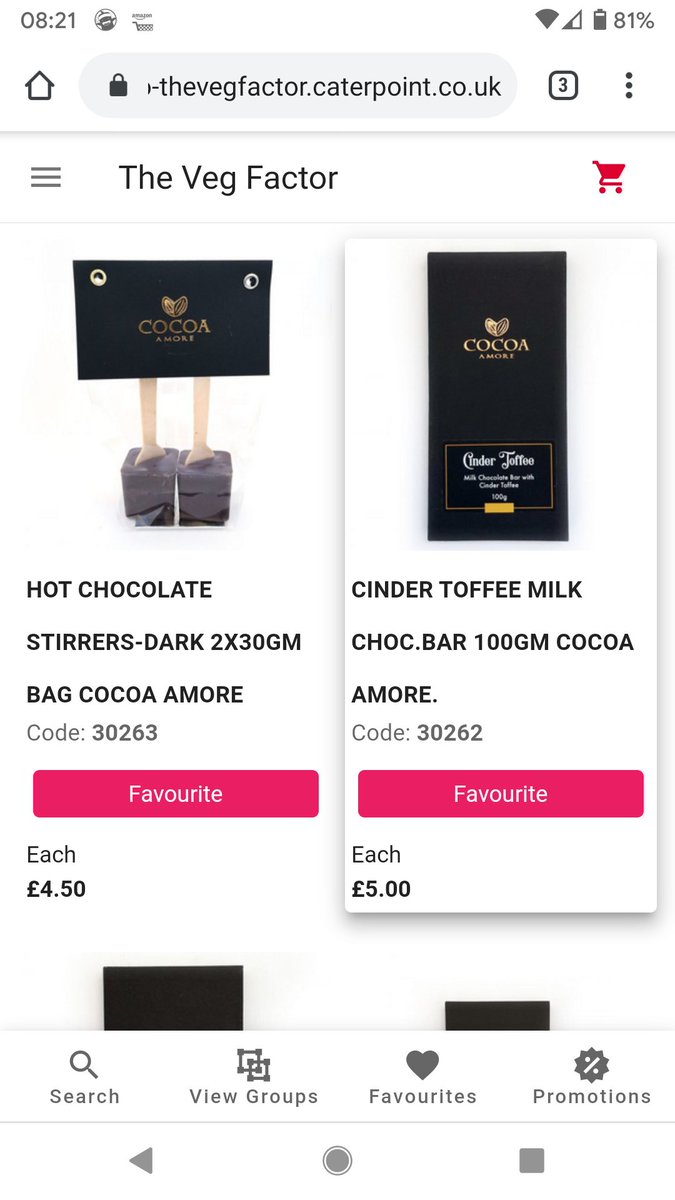 VegFactor's tweet photo. ***New products**** we have now added @CocoaAmore products to our shop. #chocolate #localbusiness #shoplocal https://t.co/2CRVANkdF7