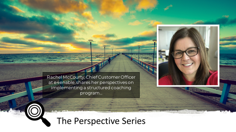 e4enable's tweet photo. Rachel McCourty, Chief Customer Officer at e4enable shares her perspectives on implementing a structured coaching Program.

#perspectiveseries #salescoaching #customersuccess #onboarding

https://t.co/5nx5Qpl6jt https://t.co/WqsmFYnaTe