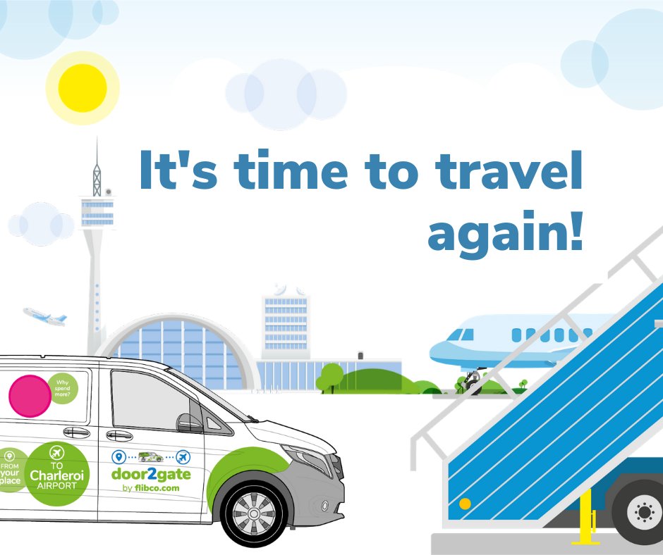 🙌 The moment has finally arrived where we can announce you that the Door2Gate shuttle service will be operational from the 16th of June 2020! 😍
We are thrilled to welcome you on our shuttles. It’s time to travel again!