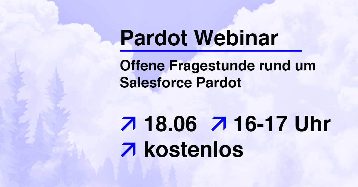 aptly_gmbh's tweet photo. Mit dem Summer'20 #Salesforce Release im vollen Gange gehen wir am Donnerstag in die dritte Runde der offenen #Pardot Fragestunde >> https://t.co/JC6uUG2kq2

@SalesforceDE @Pardot https://t.co/oglENUAK3A