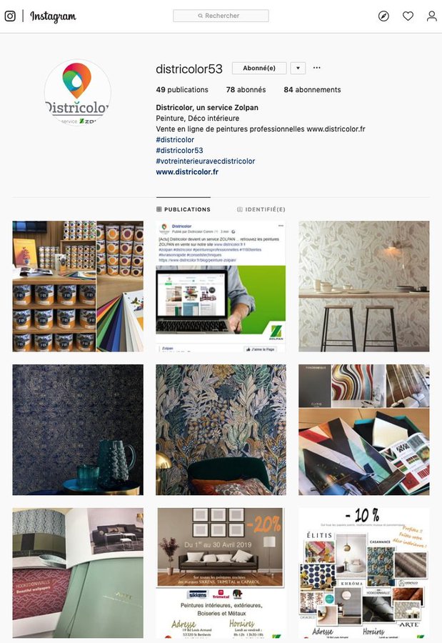 Districolor's tweet image. Découvrez nos #produits et #décorations, puis suivez aussi nous sur #Instagram ow.ly/K9kC50zTeFL #magasins #SimulateurCouleurs #PeintureCarrelage #Zolpan #TarifsDegressifs #1180teintes #Peintures #Livraison