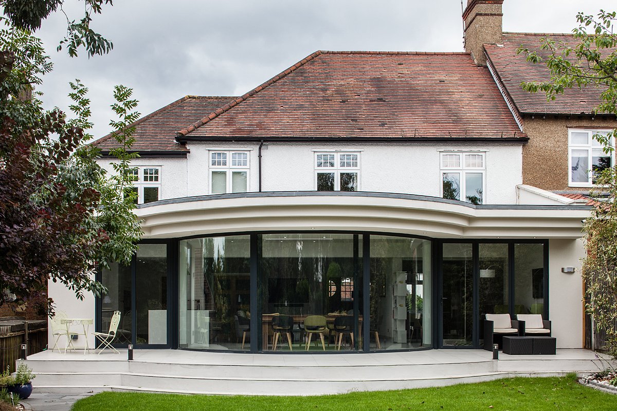 We are very proud of this unique addition to this 1930's dwelling. Watch out for more posts on this project during this week. (hashtag - Luctons) #Architects #Interiordesign #Architecture #Buckhursthill #Essex #London #Extension #design #building #houzz #interiors