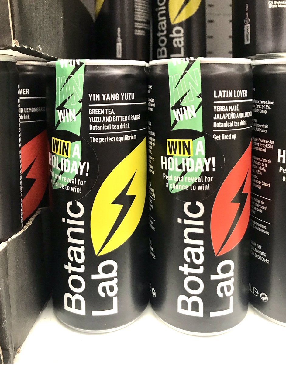 All_Things_New_'s tweet photo. Botanic Lab Tea Drinks! 🖤💛❤️ At Sainsbury’s @BotanicLabDrink #botaniclab #greentea #yuzu #bitterorange #yerbamate #jalapeno #lemongrass #tea #wellthisisnew https://t.co/Kq3c4C726A