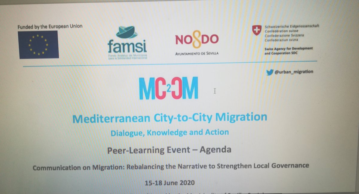 _la_lemur's tweet photo. La ironía de trabajar virtualmente desde Sevilla en una reunión sobre narrativas migratorias que, precisamente, debería haber acogido mi propia ciudad :)
¡Siempre interesante! @urban_migration #m2cm #famsi #migrationnarrative #1nt #r1nt #RSI #spanishinterpreter https://t.co/Gb1aAtKFBR