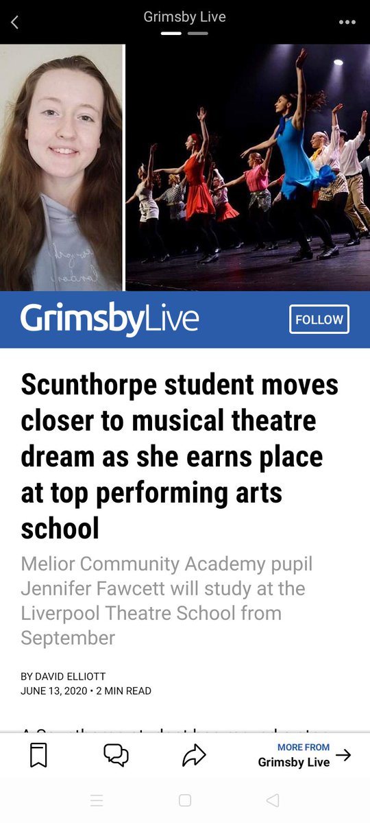 MeliorPe's tweet photo. Fantastic news for one of our year 11 students! Congratulations Jennifer #TeamMelior #MondayMotivaton https://t.co/1ErpacNSSX