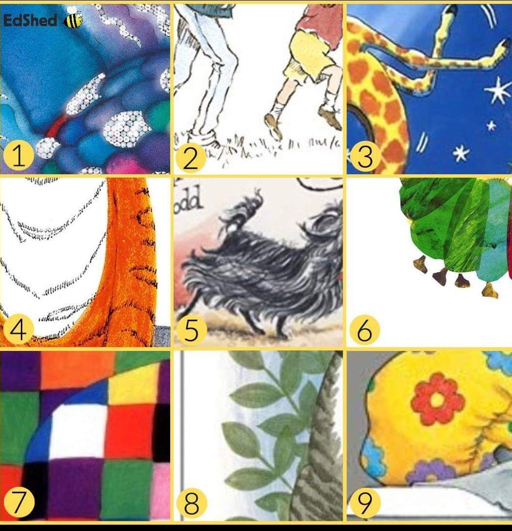 SENDCo3's tweet photo. @BeechesCP 
Good morning! A little brain teaser to get your week started. How many of the following classic picture books can you identify?
Answers revealed later in the day. . . https://t.co/7CpcZtPaN7