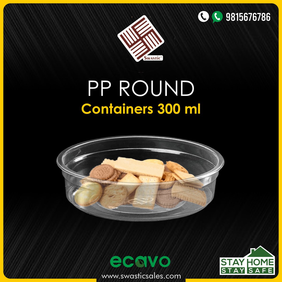 swasticsales's tweet image. PP Round Containers 300, 500, 550 ML..

#swasticsales #ecavo #roundcontainers #container #ppround #pproundcontainer #gogreen #products #eathealthy #foodpackaging #buynow #ordernow #ludhiana

Contact Us: +91 98156-76786
For more details click here: bit.ly/3gOFQ8L