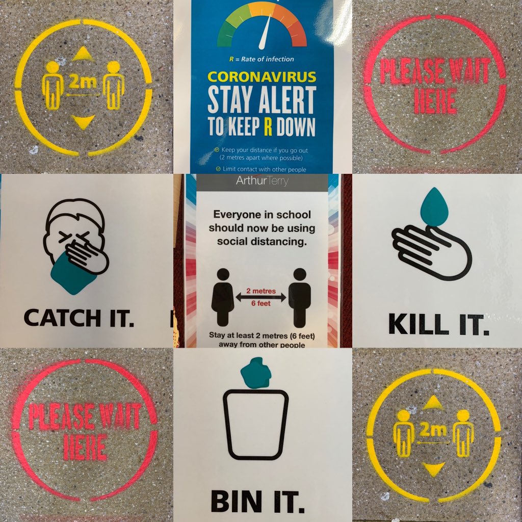 TheArthurTerry1's tweet image. We are ready! @ArthurTerrySch ... 🤗 #covidready #socialdistancing #backtolearn #beenmissingyou