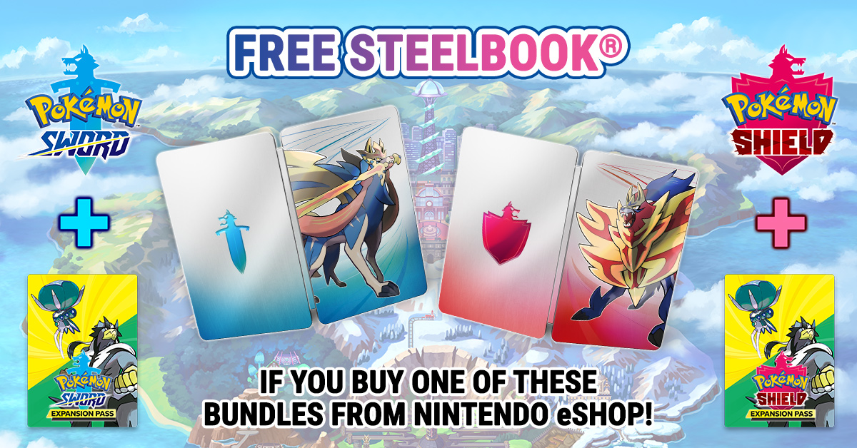 Nintendo of Europe on X: Get a free SteelBook® when you purchase