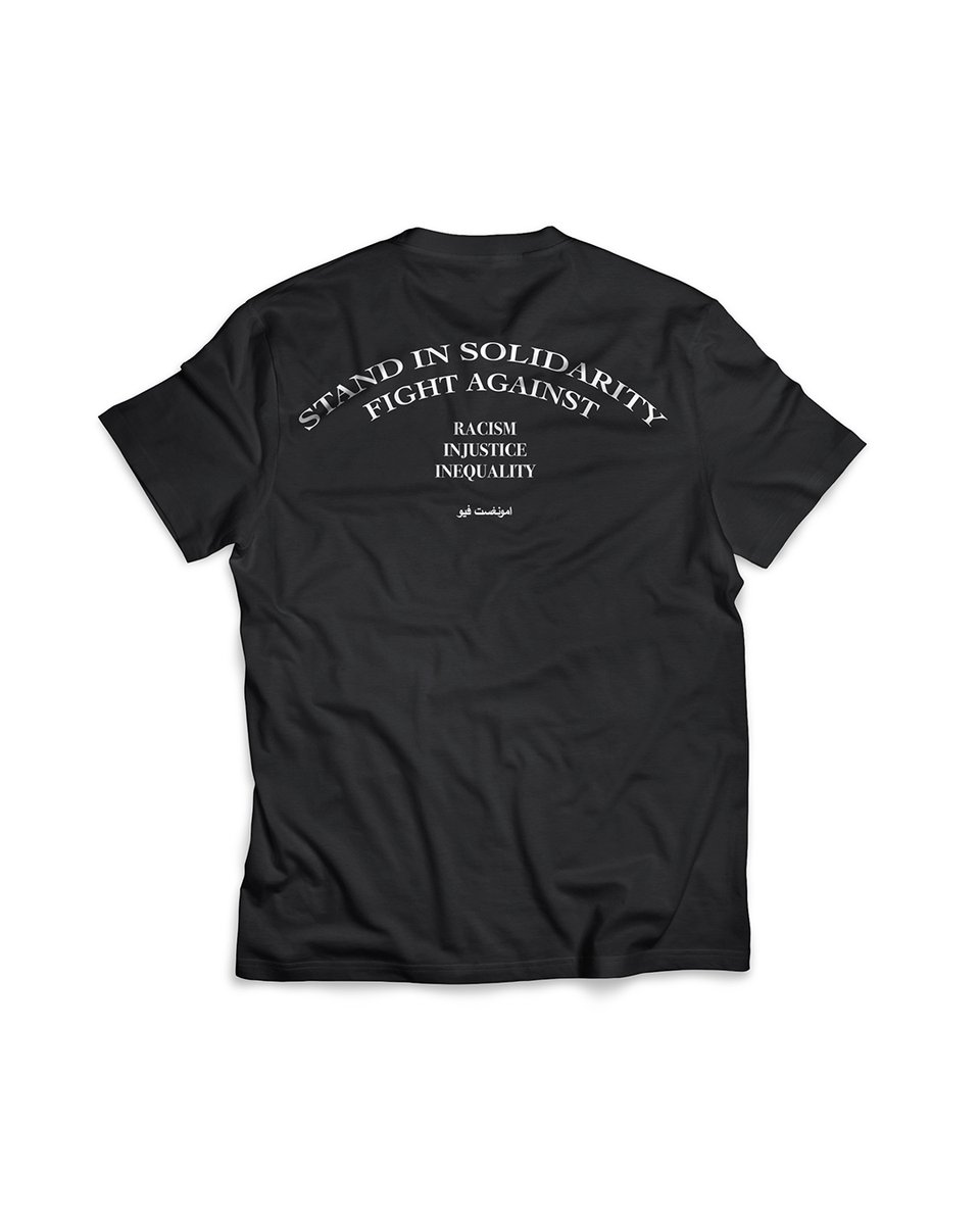 to raise awareness for the ongoing fight for racial equality, we have decided to make a limited run of 1000, 50 dirham tee’s, featuring a message of solidarity in the hope that every time the tee is worn, another person sees and spreads the message: bit.ly/2Y3Nhlb