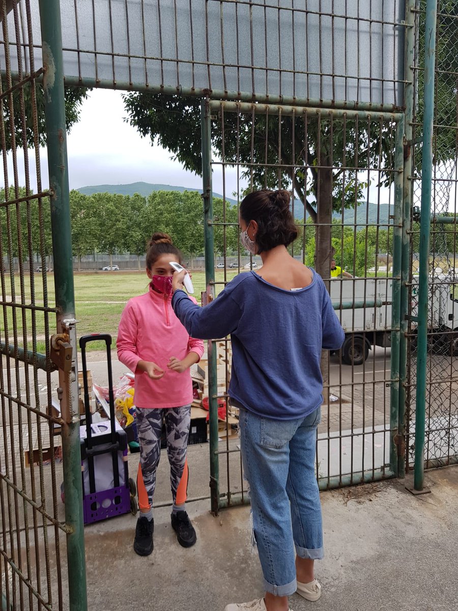 Entrenaments si, però seguint les mesures de seguretat.