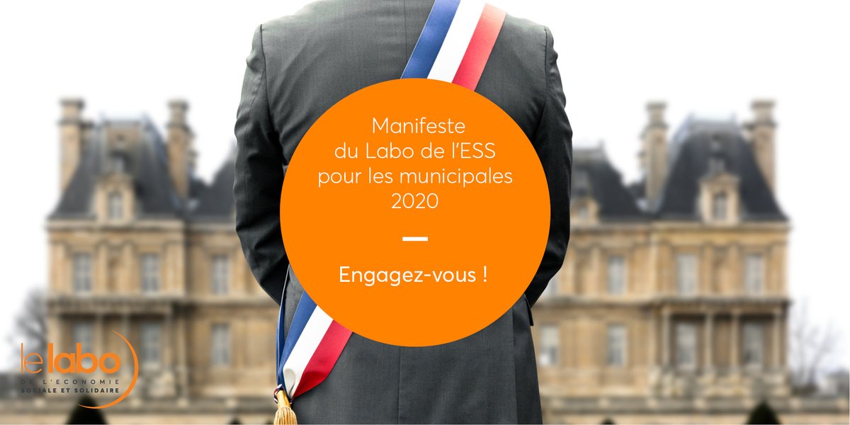 Les valeurs de l’#ESS doivent se renforcer à toutes les échelles, à commencer par les territoires via les maires. Pour les #Municipales2020 engagez-vous pour un développement #social, #solidaire et #résilient de votre #territoire grâce à notre manifeste ✍️ bit.ly/3aAGhQ0