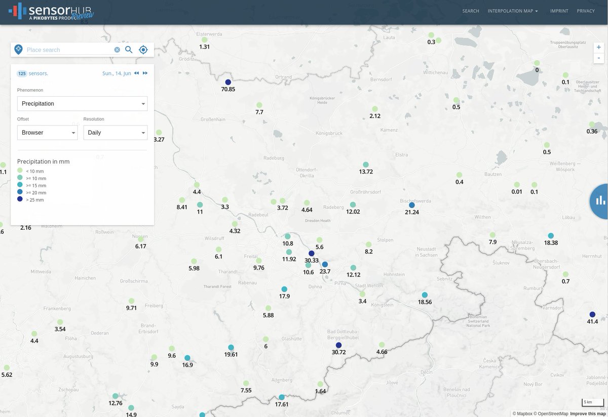 pikobytes's tweet photo. it was a rainy weekend, but not for everyone (aggregations based on 1 to 10 minute measurements) #precipitation #saxony #smartrain https://t.co/5nv6xkWv5h https://t.co/l4WNgkuD51