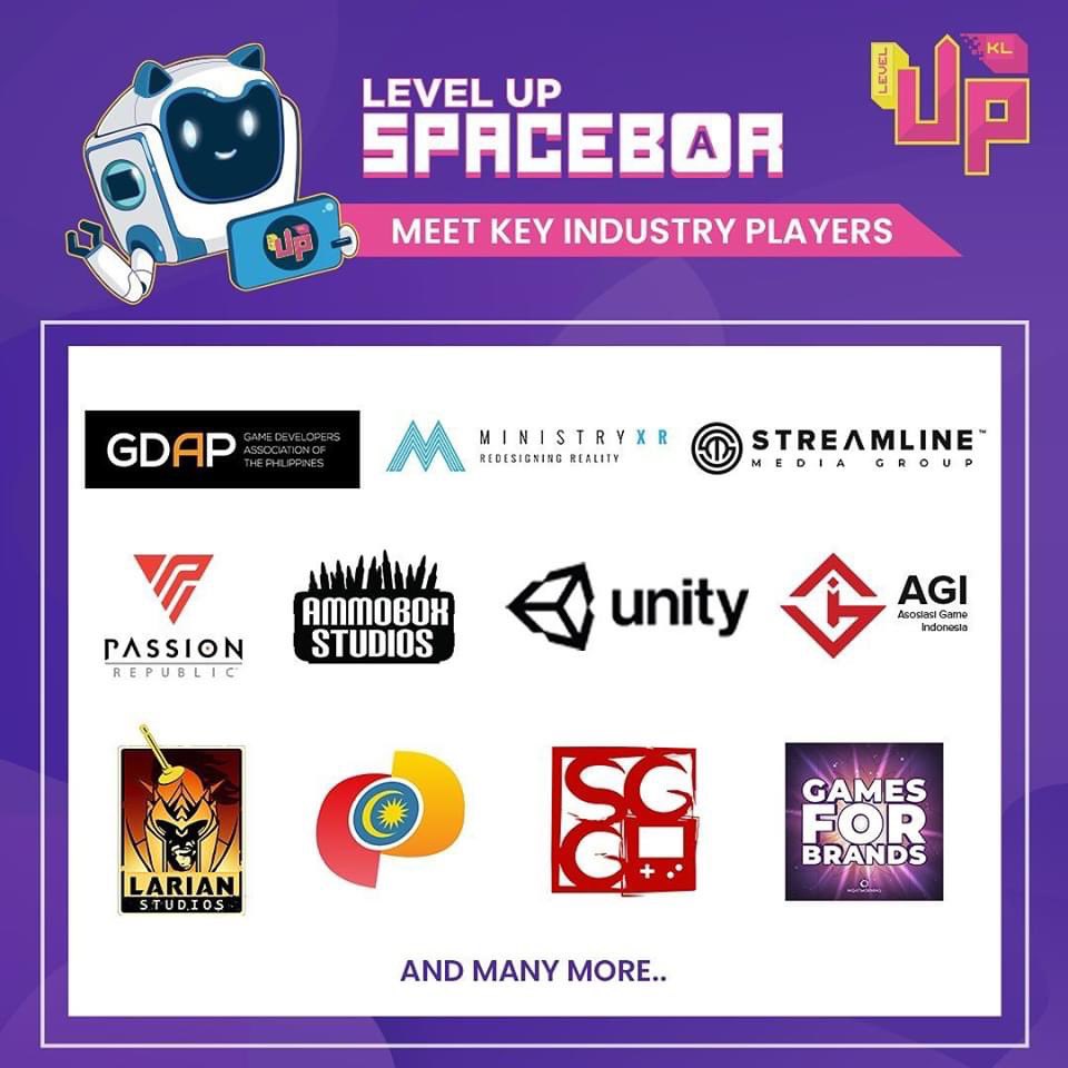 levelupkl_my's tweet photo. On b16 &amp; 17 June 2020, join LEVEL UP SPACEBAR’s online webinar at the comfort of your home and get to know more about gaming life (and industry in general) after Covid-19 digitally and virtually. #LEVELUPKL #LEVELUPMY #LEVELUPSPACEBAR #letsbuildtogether #gamedev #registernow https://t.co/ZzYyWgPojR