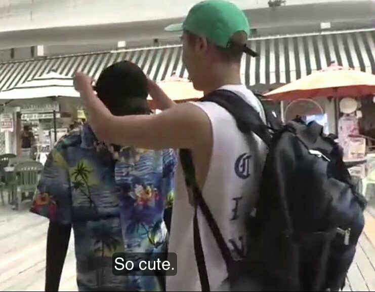 Sopeworldzip's tweet photo. Hobi was all over Yoongi in Hawaii https://t.co/Mv7S0SSK1e
