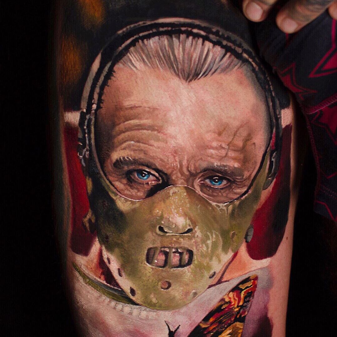 Hannibal Lecter tattoo  All Things Tattoo