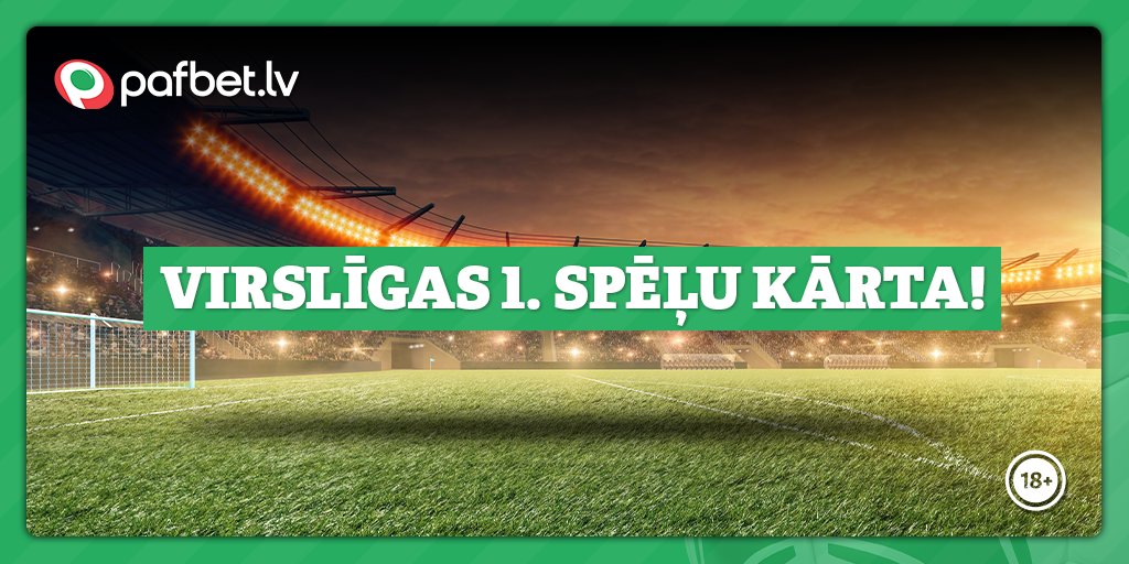 pafbet's tweet image. ⚽️⚽️⚽️ Šodien ar trim spēlēm sākas Virslīgas sezona! Vakara vēlajā spēlē čempioni uzņems sīksto Valmieru. Koeficienti uz mačiem vilinoši! 
👉 ej.uz/r3by
