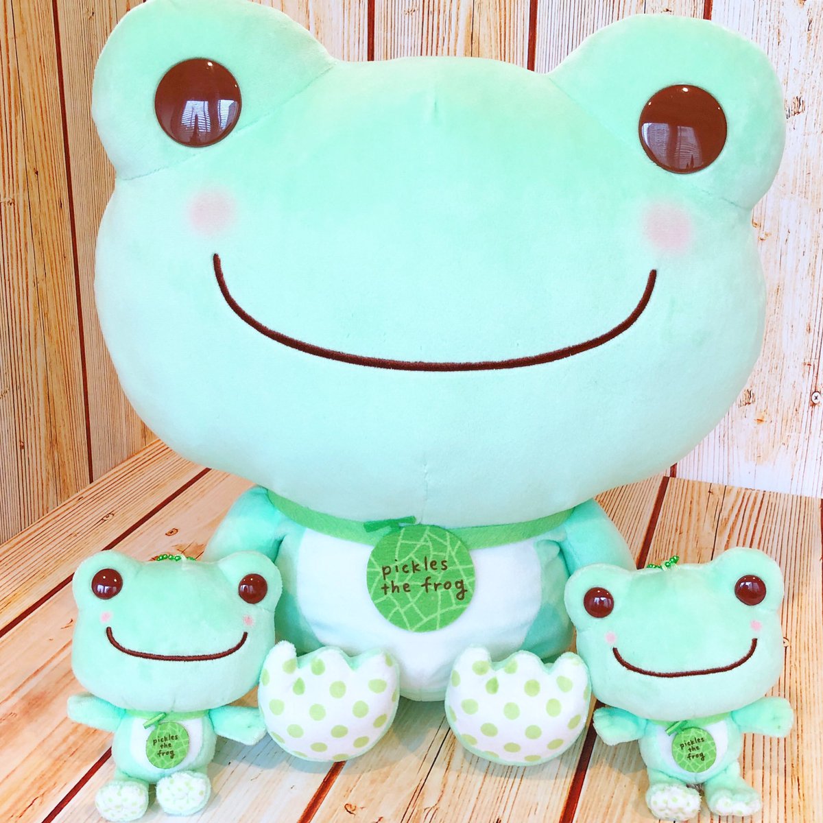 Pickles The Frog News かえるのピクルスnews アミューズメント限定かえるのピクルス新商品 かえるのピクルス Picklesthefrog エスケイジャパン ナカジマピクルス 萌蛙匹克 Frog カエル カワイイ アミューズ クレーンゲーム ゲームセンター