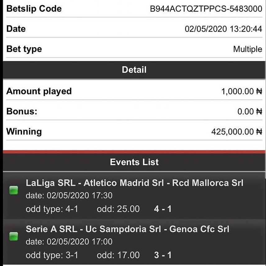 MRSUREFIXEDMAT2's tweet image. PAYMENT AFTER WINNING TICKET