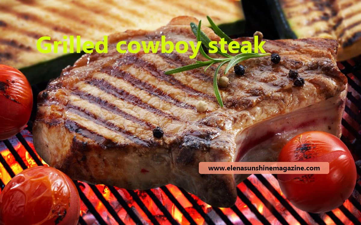 ElenaSunshineM's tweet photo. Cowboy steak on the grill our tips and recipes https://t.co/KTrGQ6L4ck Grilled cowboy steak will be the king of your outdoor meal. This is a steak made from the most marbled part of the carcass-the thick edge #Cooking #ElenaSunshineMagazine #Food #Main_course #Meat #Steak #Advice https://t.co/Izhpz71V9S