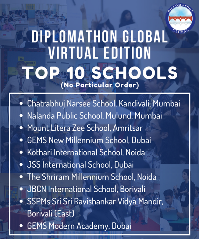 radhikaparekh25's tweet photo. The Secretariat is so proud to announce that at TIOMUN Saranya won the Best Delegate award and Asees won the High Commendation Award in their committees!

And at the recent Diplomathon Global Virtual Edition MUN our school won the Best Delegation award! 👏

@DxbModern @KNargish https://t.co/K2f0SbJaxH