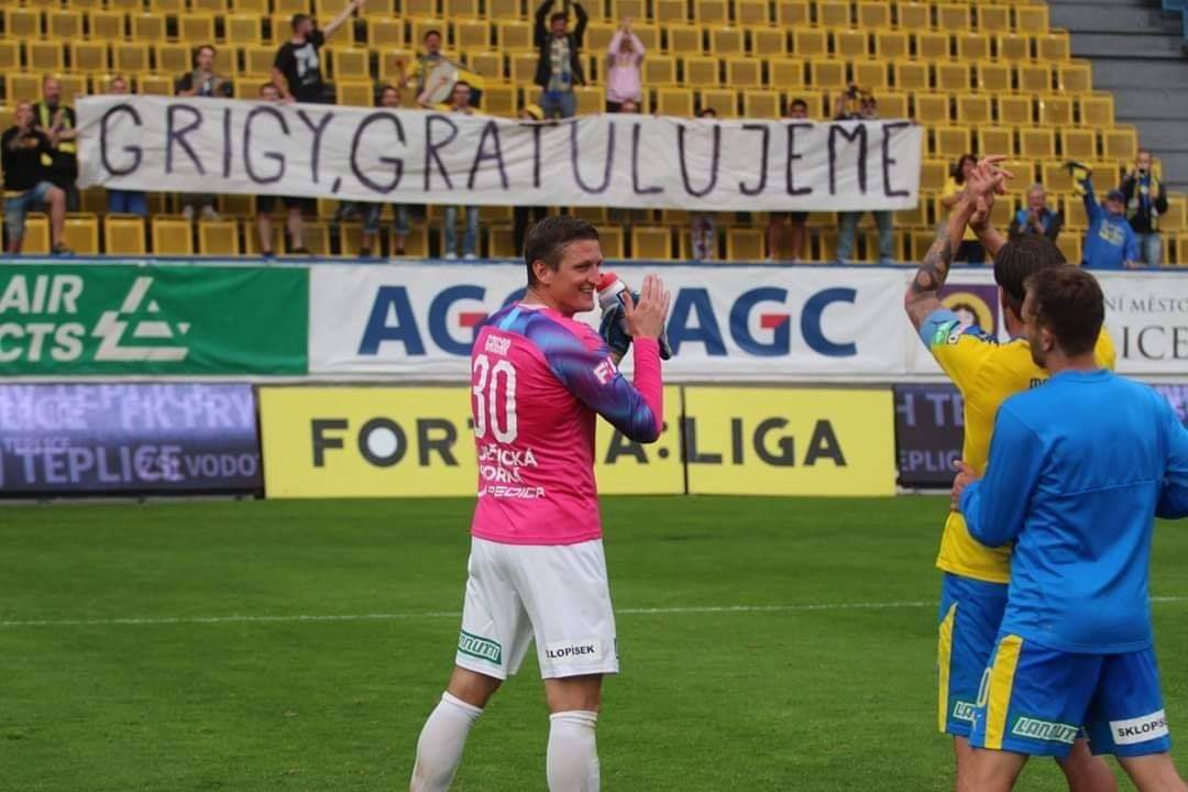 FanklubFKT's tweet photo. Mistr svého řemesla. Gratulujeme Grigy #tomasgrigar #stonul https://t.co/XEyVym6BJa