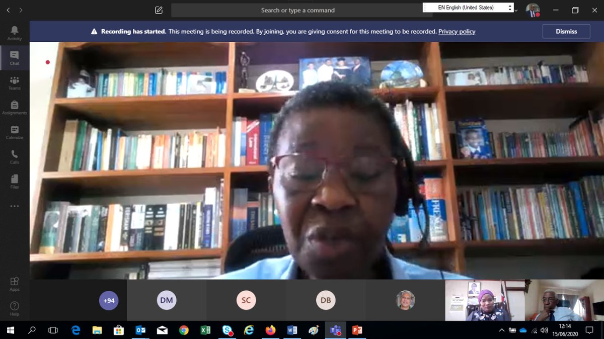 Ms. Alice Ochanda, STEM Focal point of <a href="/UnescoEast/">UNESCO Eastern Africa</a> explaining the digital interactive approach, ask a mentor platform, that will directly connect students and mentors.