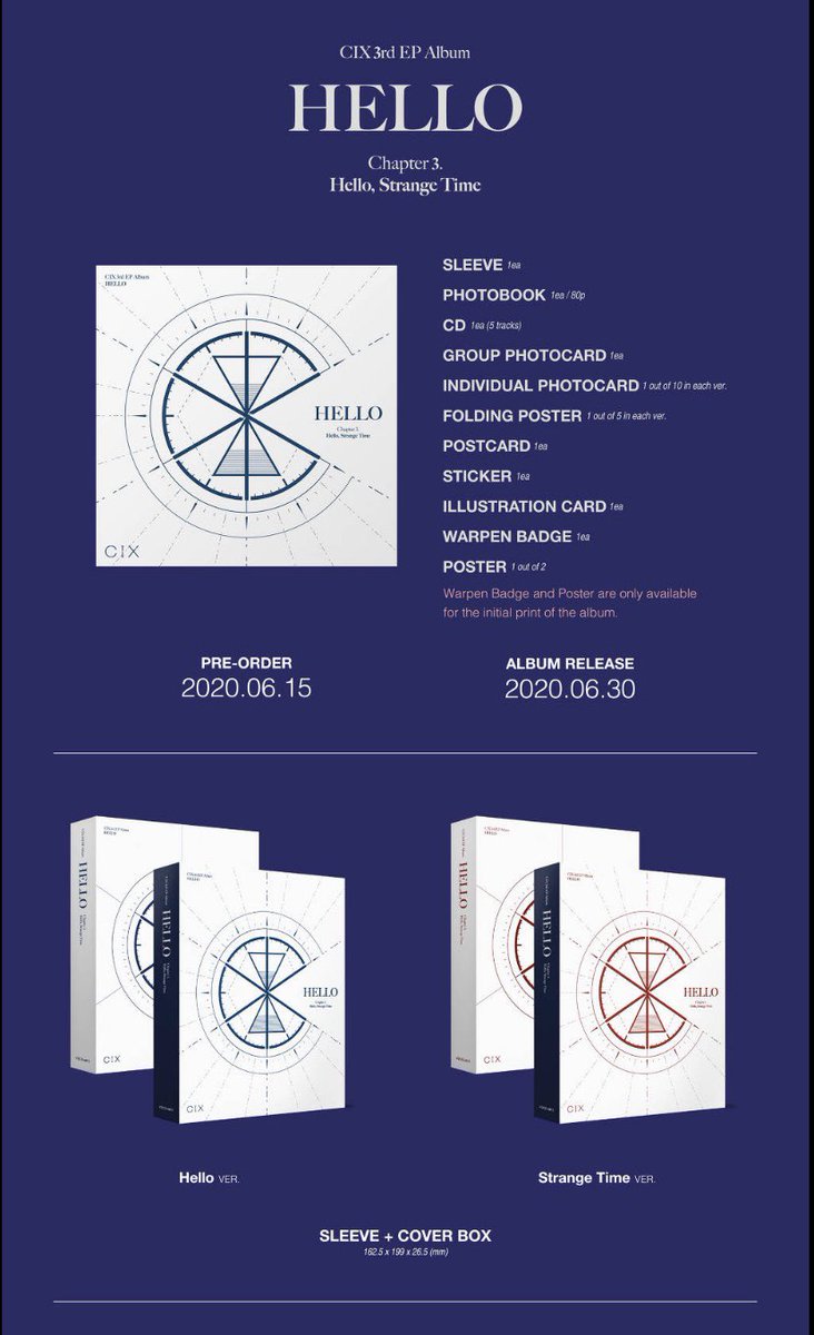 eyzaong's tweet photo. HELP RT!! [MY🇲🇾 GO] 
#CIX HELLO, STRANGE TIME THE 3RD EP 

💶RM80 /album
✔Postage WM FREE // EM +RM4
✔EMS INCLUDED
✔Poster INCLUDED
✔Can choose versions
✔Sealed
📎https://t.co/rQf3oMLSH6
❤Check form for more details
❤DM for any questions
🔚 27/6 https://t.co/mQOAsUOjER