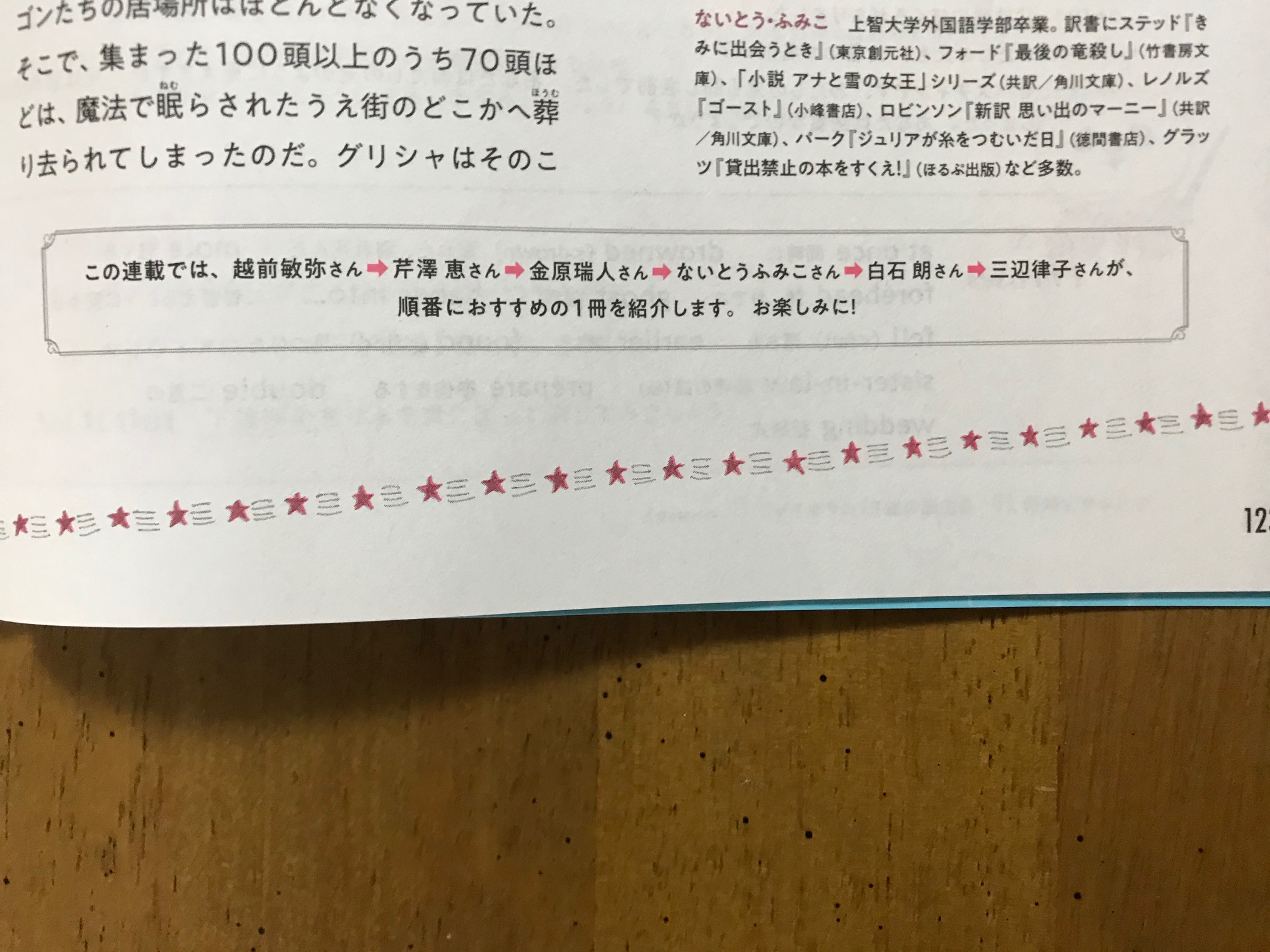 越前敏弥 Toshiya Echizen きょう発売のnhk 基礎英語2 テキストには いつもの翻訳者6人によるリレー連載 あなたの捧げる海外小説ガイド が載っています 今月号はないとうふみこさんが三辺律子さん訳の 最後のドラゴン を紹介 コロナウィルスの時代に