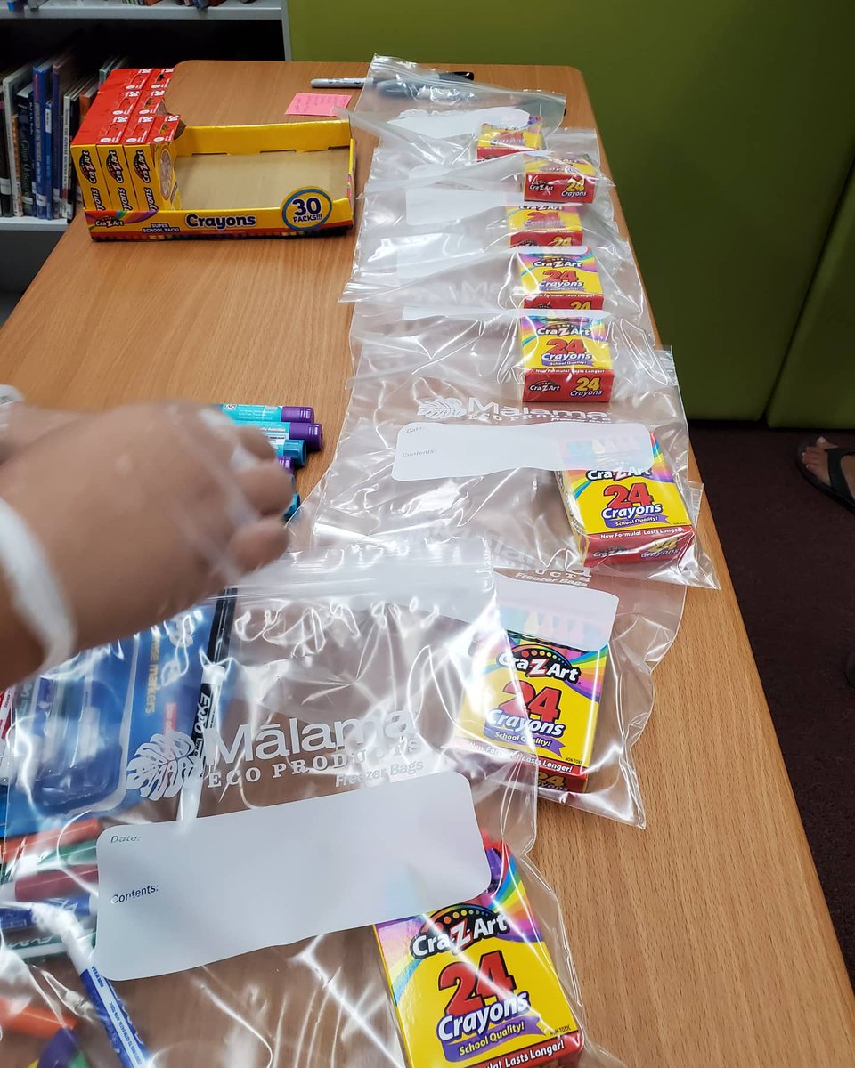 hauula_el's tweet image. Student supply kits are prepared and ready for the start of our Hau&apos;ula Summer Program on Monday, June 15. #virtualaloha🌸🤙 to all our students and families! #learninghubs #summeropportunities #hi4publiced @hawaiipublicschools