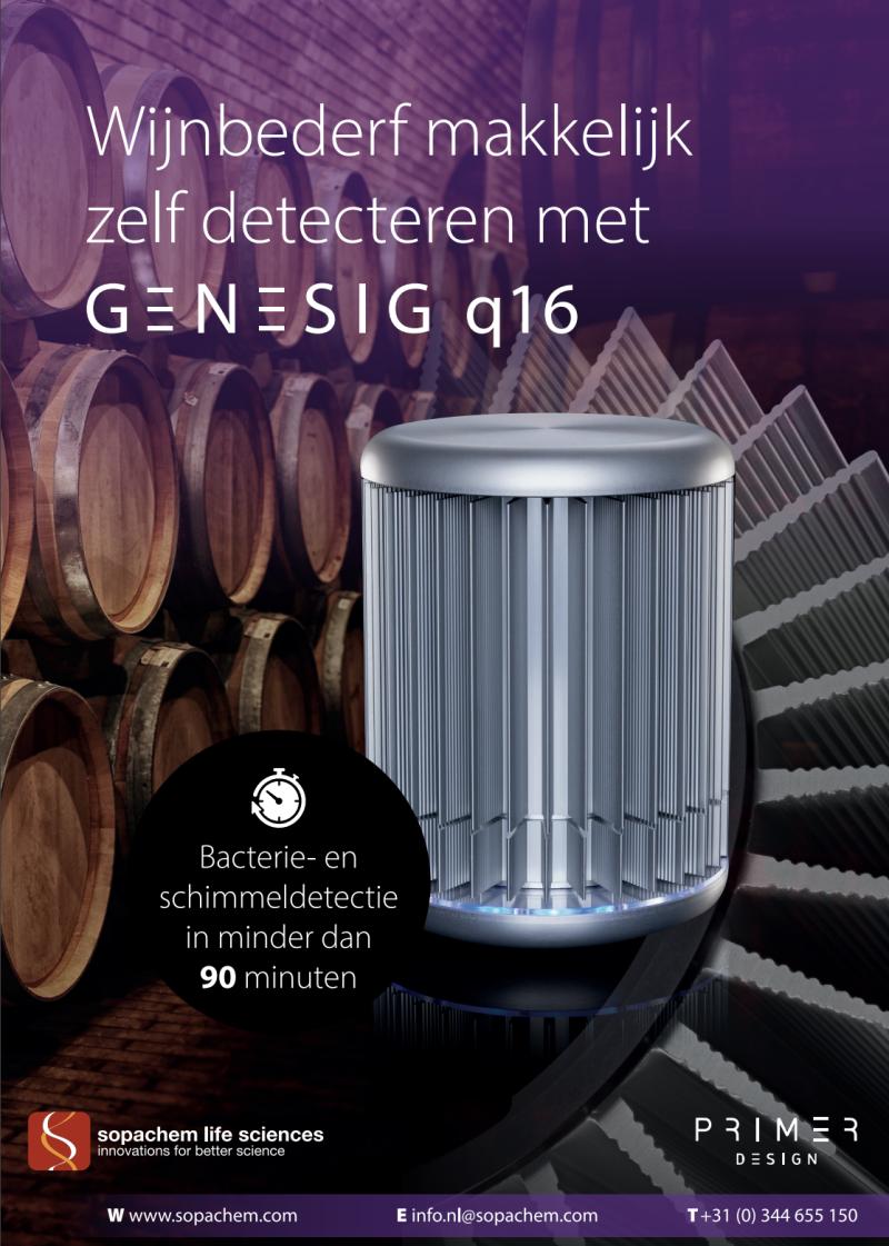 GMF782's tweet photo. "The Genesig q16 @PrimerdesignLtd enables pathogen detection in less than 90 minutes...testing wine decay in barrels at Dutch winemakers, who can now carry out DNA/RNA tests directly in the cellars without a lab." @Sopachem #novacyt #ncyt https://t.co/otUuYn7OEf